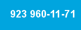 923 960-11-71